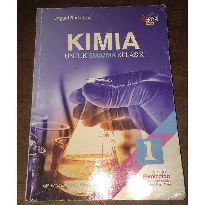 

[PRELOVED] BUKU ERLANGGA KIMIA KELAS X