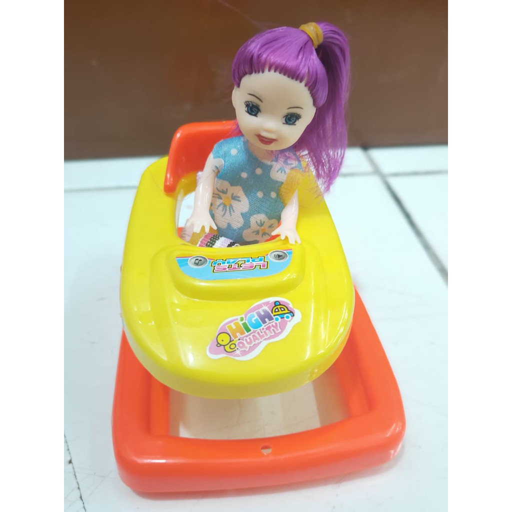 Mainan Anak Boneka Baby Walker Boneka No FU 1128