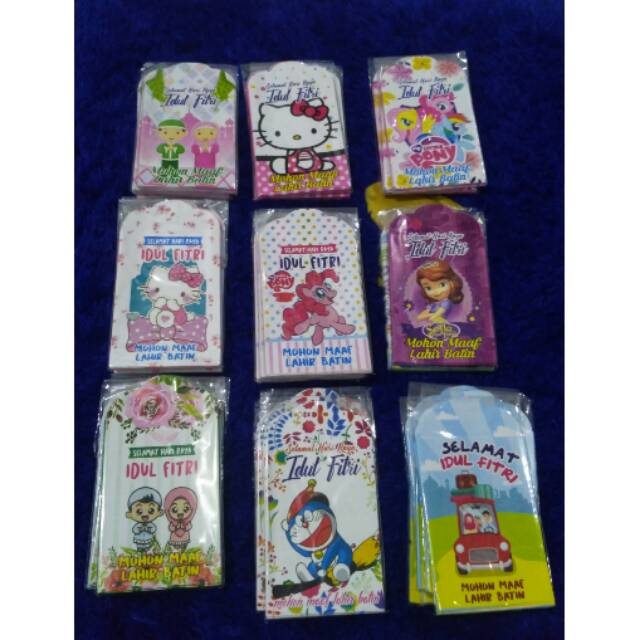 

Amplop lebarannya ready