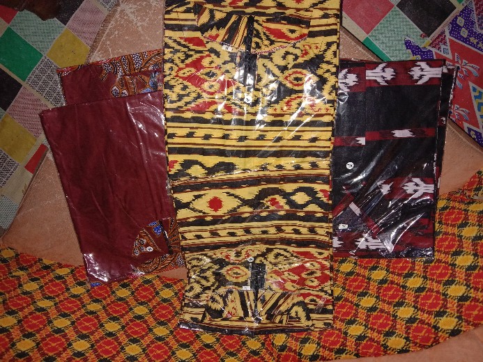 Baju Dress Batik Motif Songket