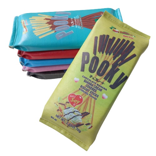 Kotak Pensil Motif Pooky Tempat Pensil-KUNING