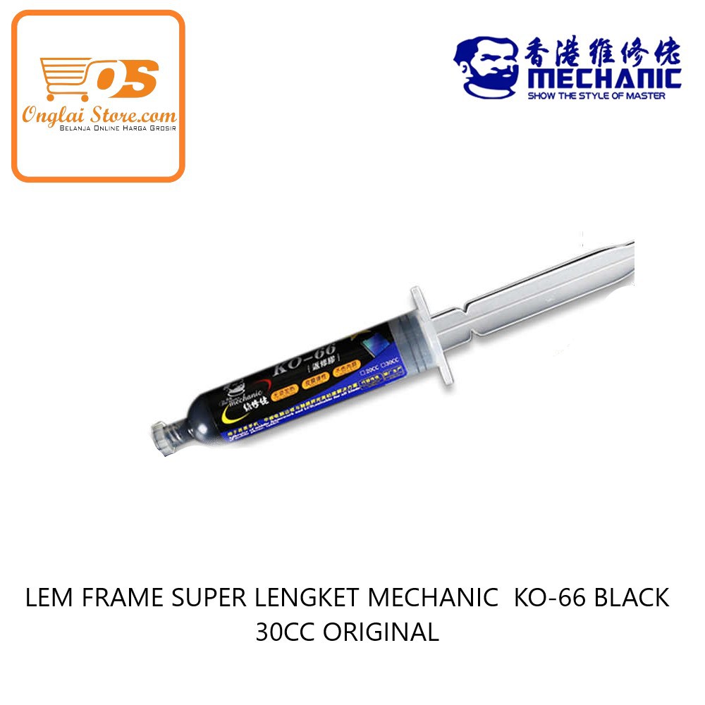 LEM FRAME SUPER LENGKET MECHANIC KO-66 [30CC] BLACK ORIGINAL