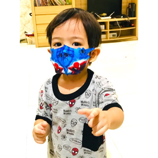 [SIAP KIRIM] Masker Anak Character [TERMURAH]