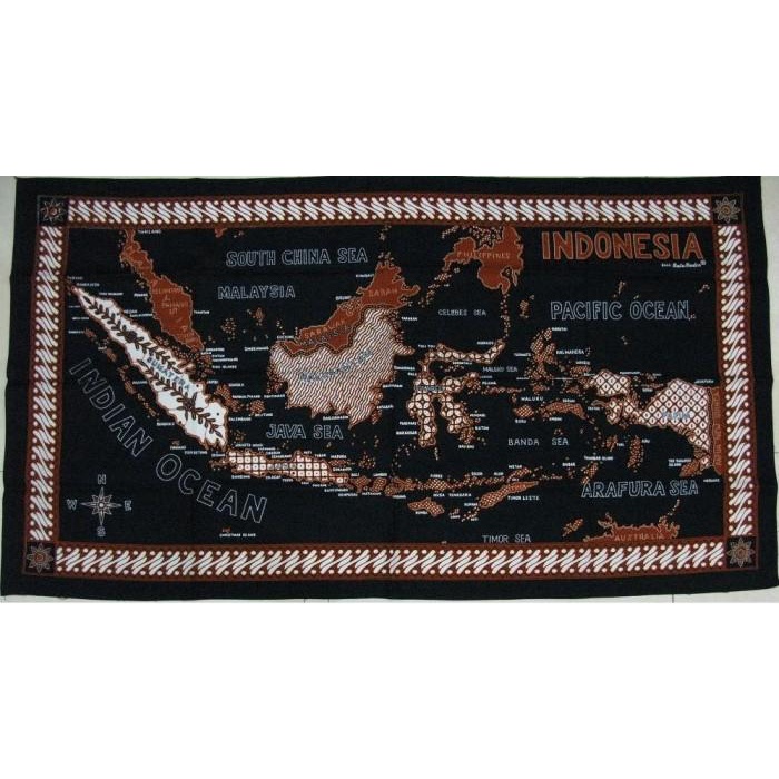 Hadiah / Batik Peta Indonesia Terlaris