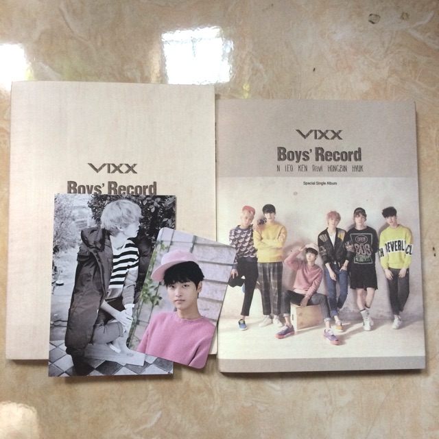 VIXX Album - Boys Record