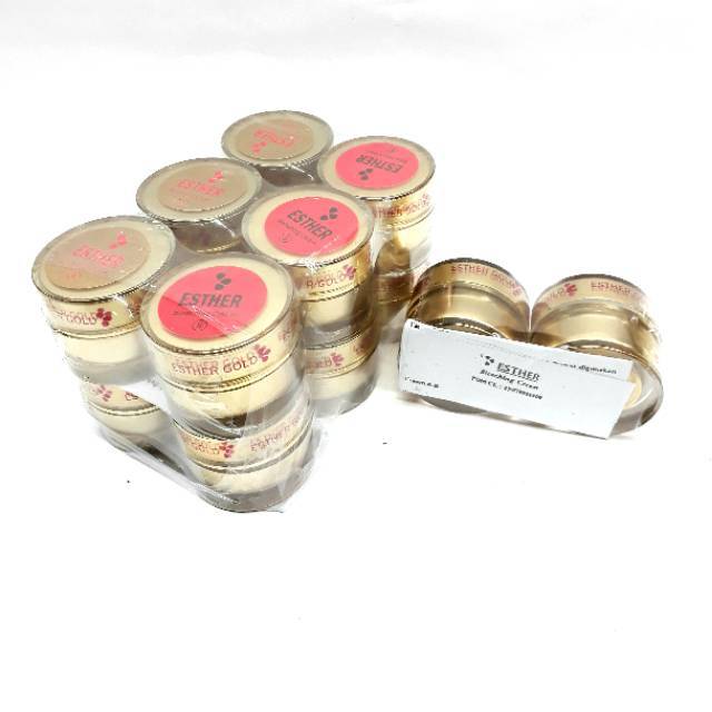 CREAM ESTER GOLD SIANG MALAM a.b