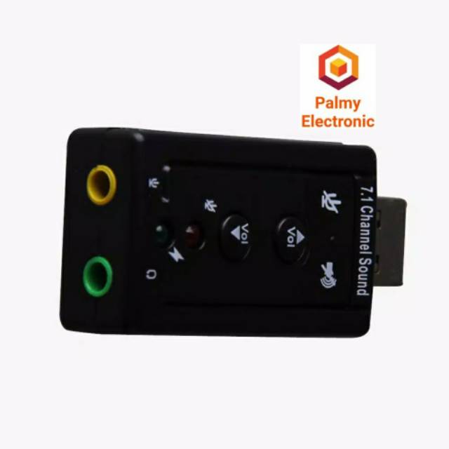 USB Soundcard 7.1 CH Virtual Audio Adapter PlugNPlay