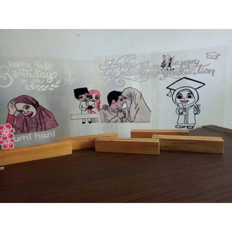 

kado Acrylik cantik