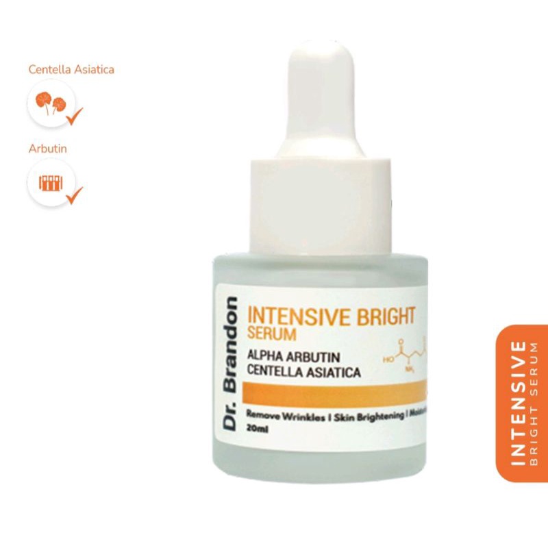 Dr.brandon Intensive Bright Alpha Arbutin+Cantella Asiatica Serum 20ml