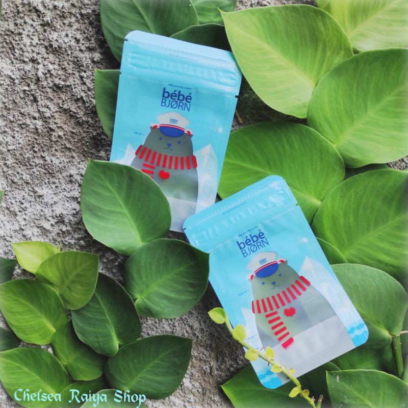 Kantong asi Bebe Bjorn 100ml plastik standing pouch penyimpan asi harga satuan