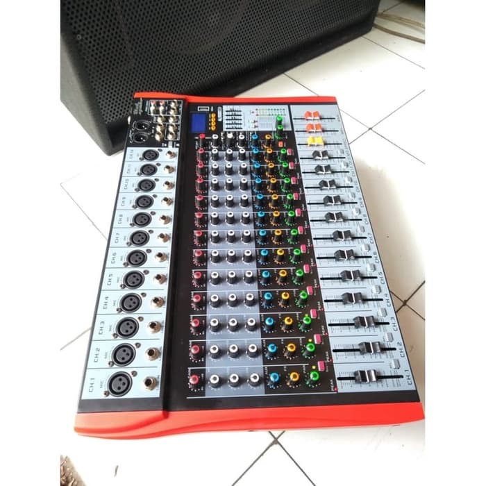 Mixer Audio Black Spider PMX 12 Chanel