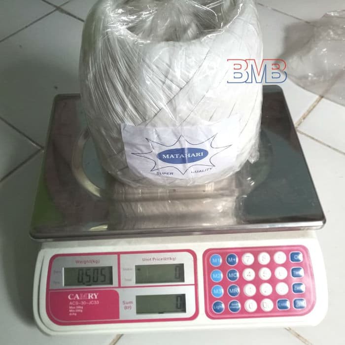 

Matahari Putih Tali Rafia Plastik Gulungan Besar + Gratis Ongkir