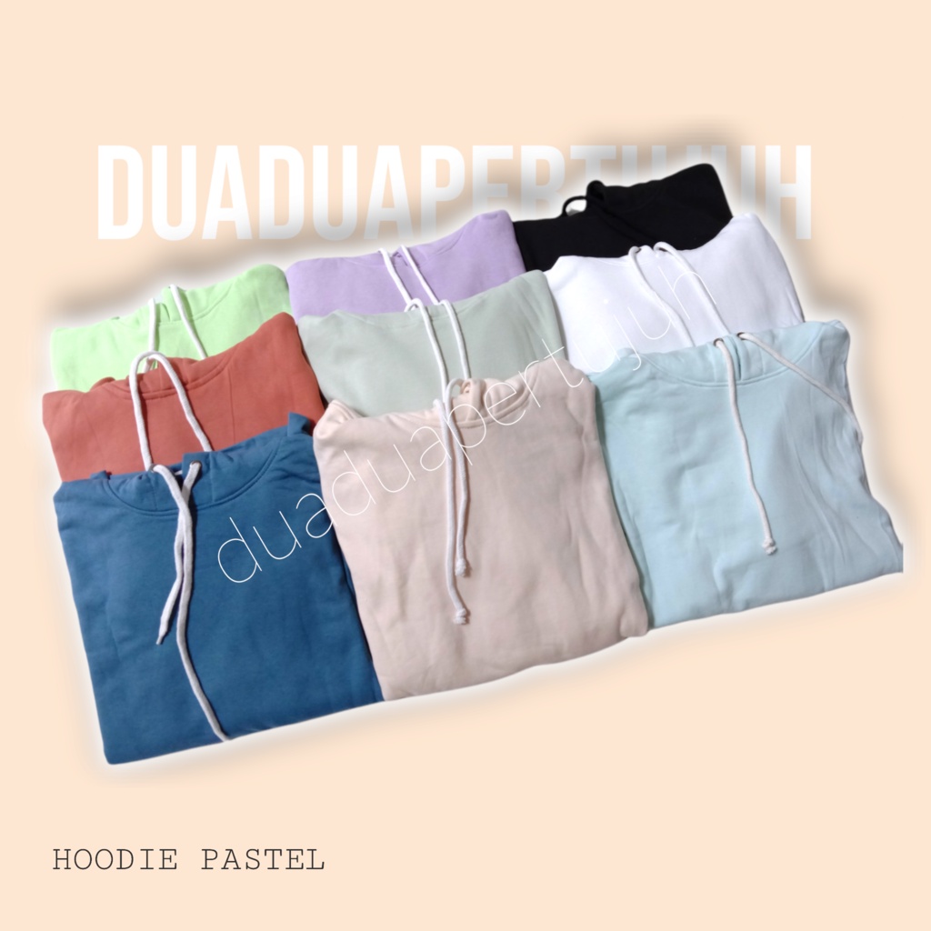 SWEATER PASTEL HOODIE PASTEL HOODIE OVERSIZE HOODIE POLOS