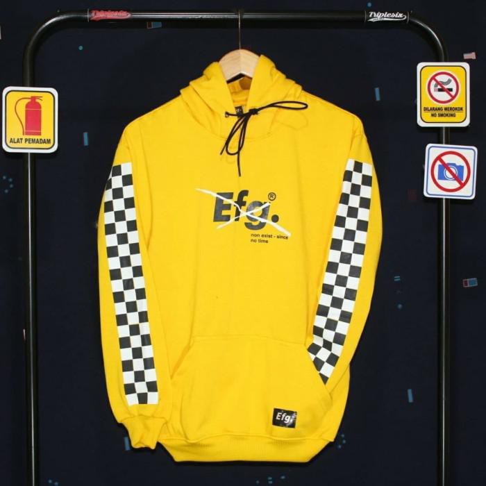 Jaket Sweater Efg Catur Kuning Murah/Jaket Pria Premium Distro