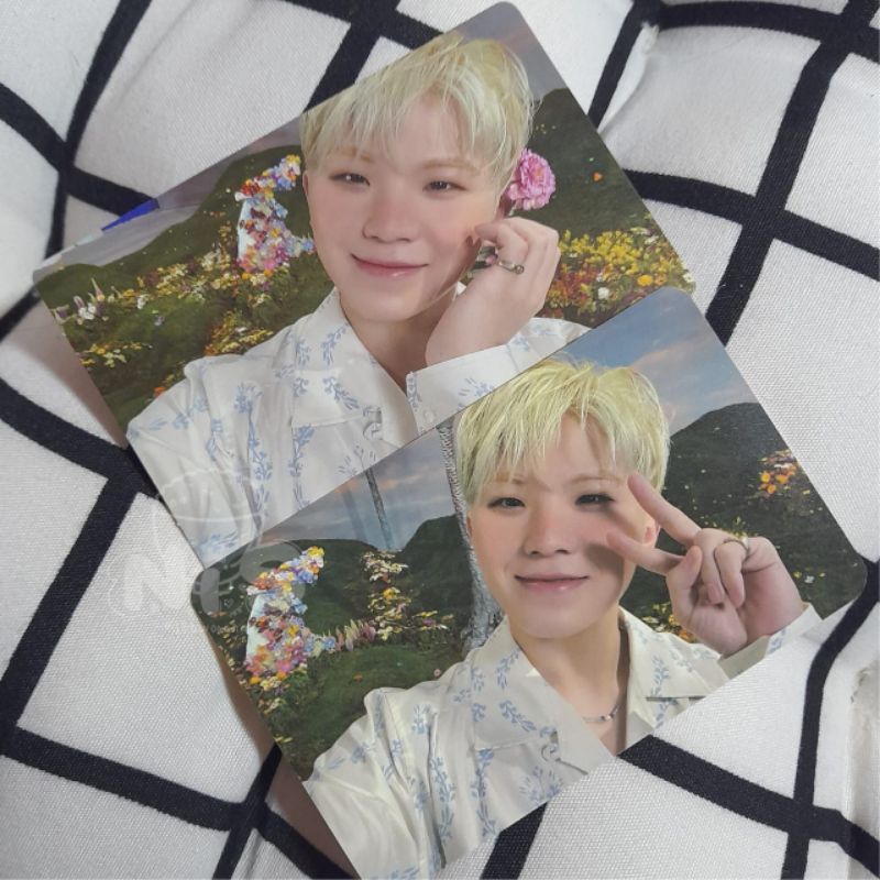 photocard woozi sector17 wooahae new beginning