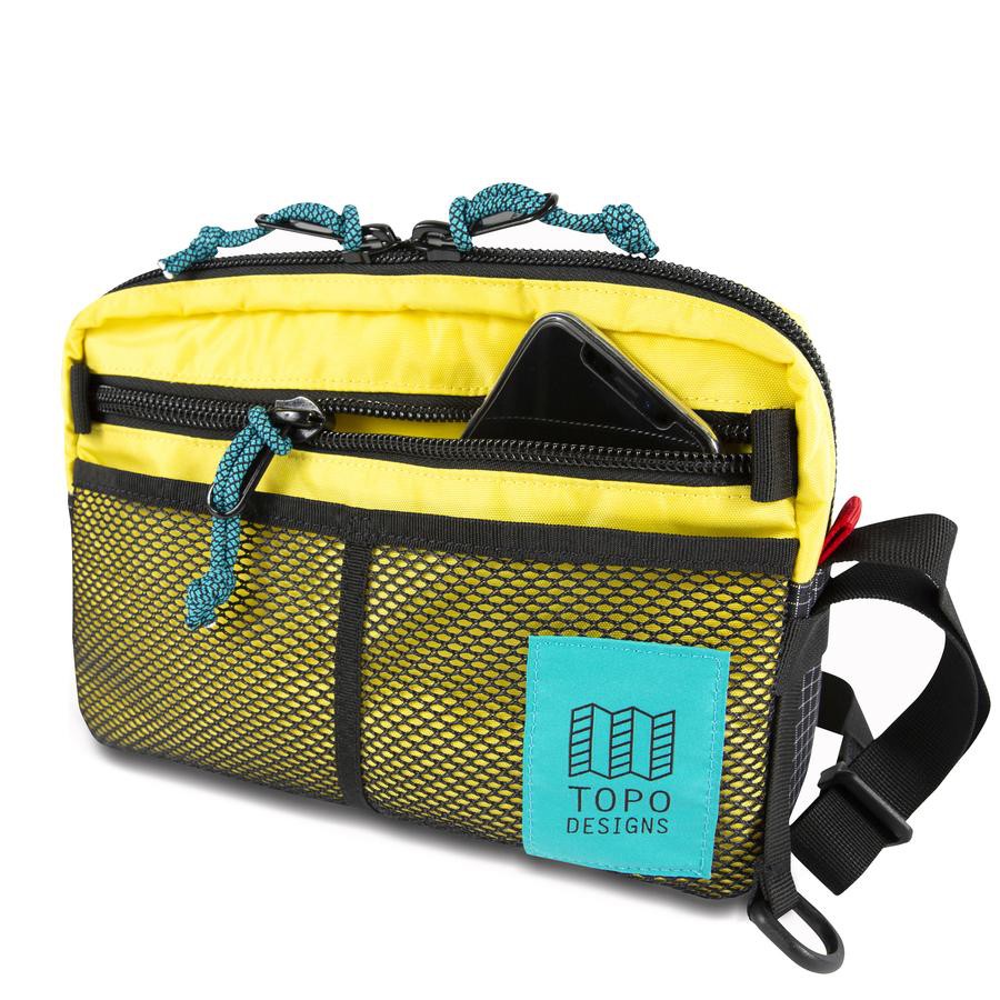 

Topo Designs Block Bag Yellow Tas Selempang Unisex Sling Pria Wanita