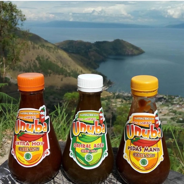 

Paket PROMO 3 in 1 Saos Sambal UNUBA ( Pedas Manis - Extra Hot - Sambal Aceh )
