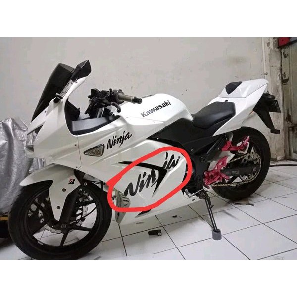 Decal Cutting Sticker Stiker Kawasaki Ninja 250 Karbu Shopee