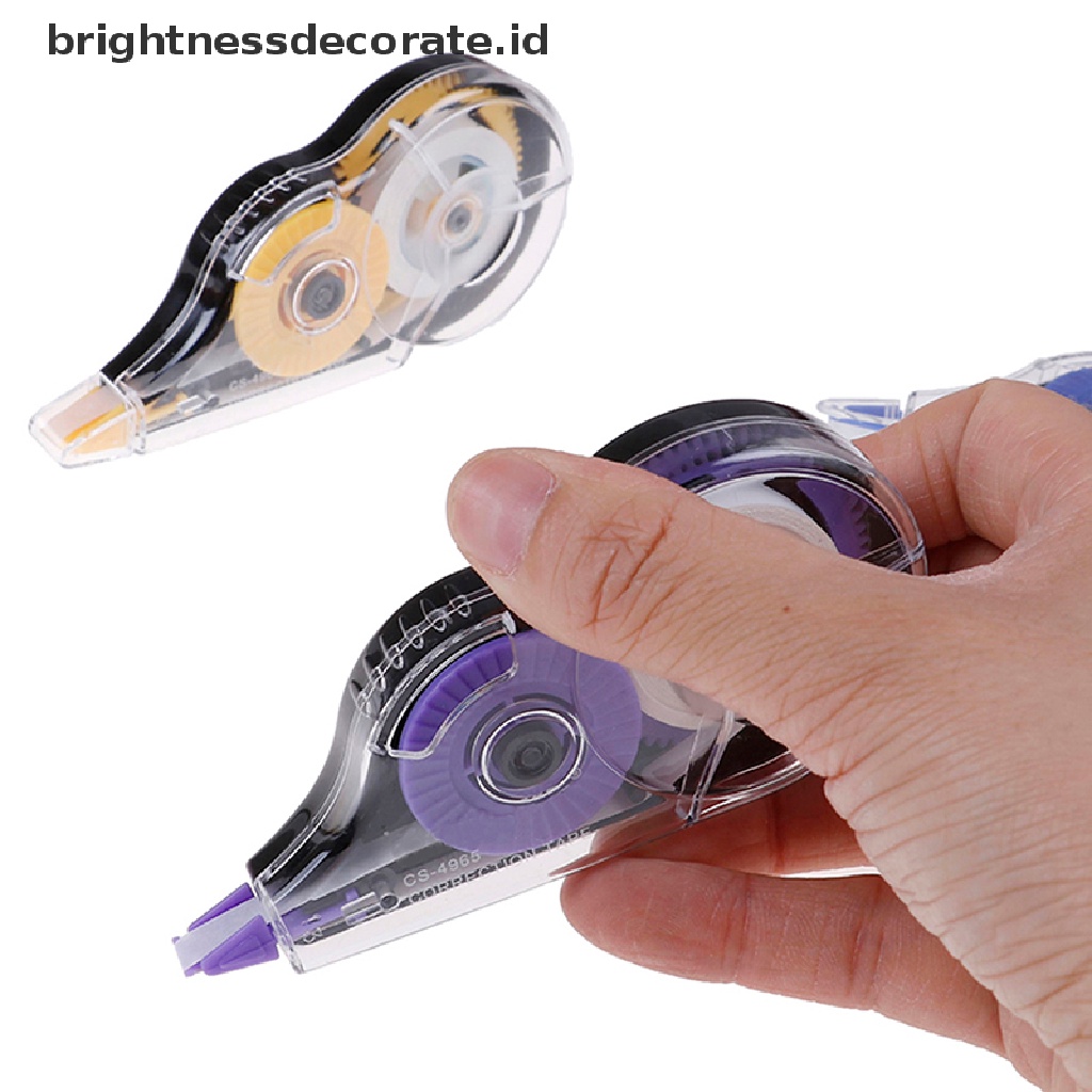 (Birth) 1pc Correction Tape / Tip Ex Kertas Panjang 8m Untuk Sekolah / Kantor (Id)