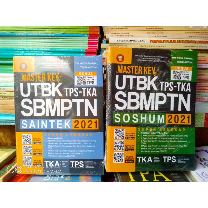 UTBK TPS- TKA SBMPTN SAINTEK/ SOSHUM 2021