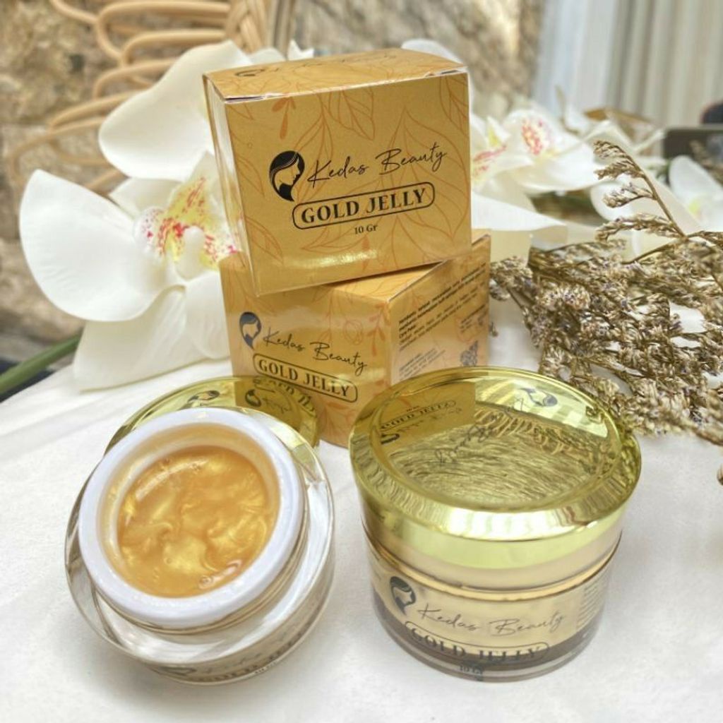 Gold Jelly By Kedas Beauty Perawatan Wajah Glowing Original BPOM