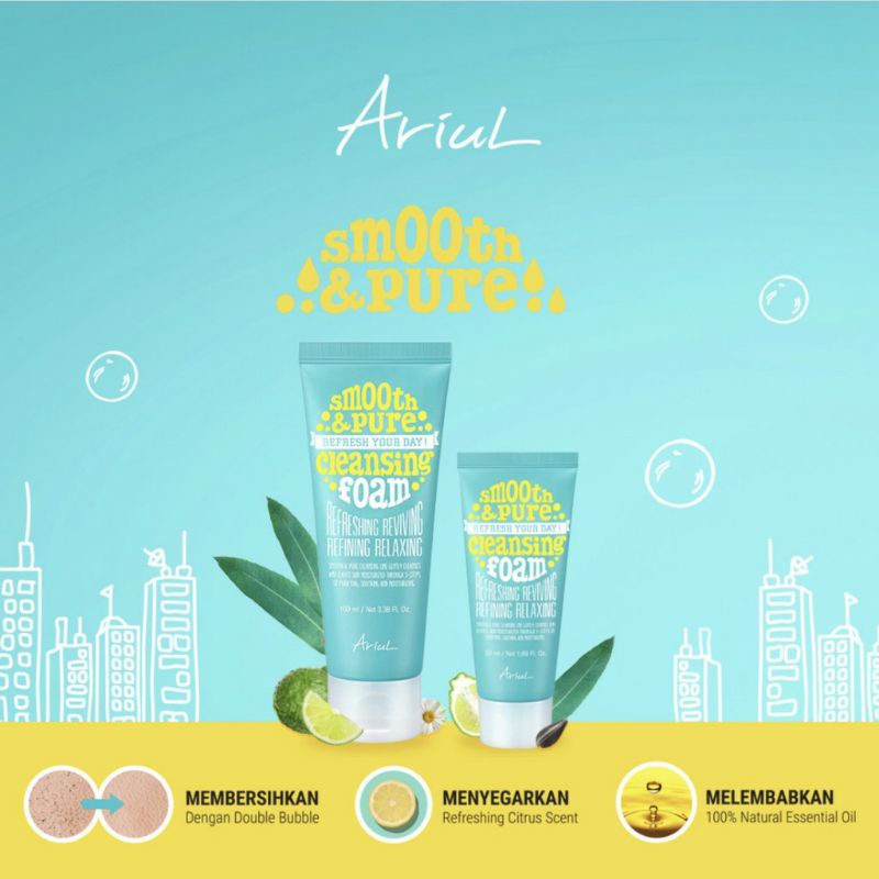 ARIUL Smooth &amp; Pure Cleansing Foam