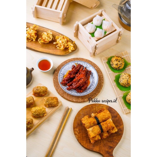 CEKER AYAM LADA HITAM DIMSUM FROZEN 300 GRAM + Cabe dimsum