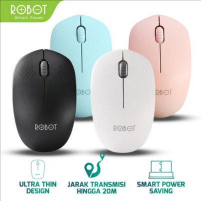 Mouse USB ROBOT tipe M210 2.4G Wireless