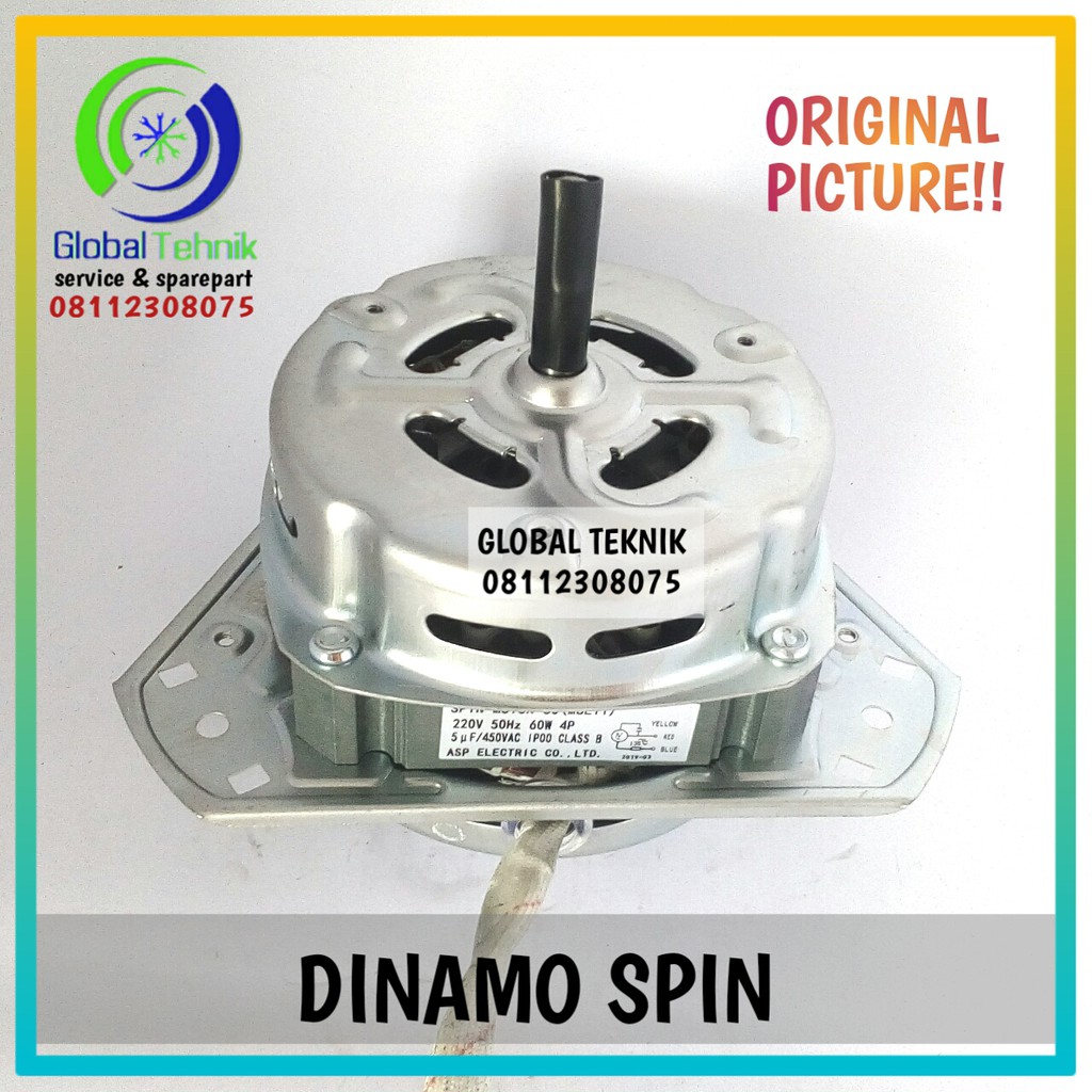 DINAMO SPIN PENGERING MESIN CUCI POLYTRON MANUAL 2TABUNG