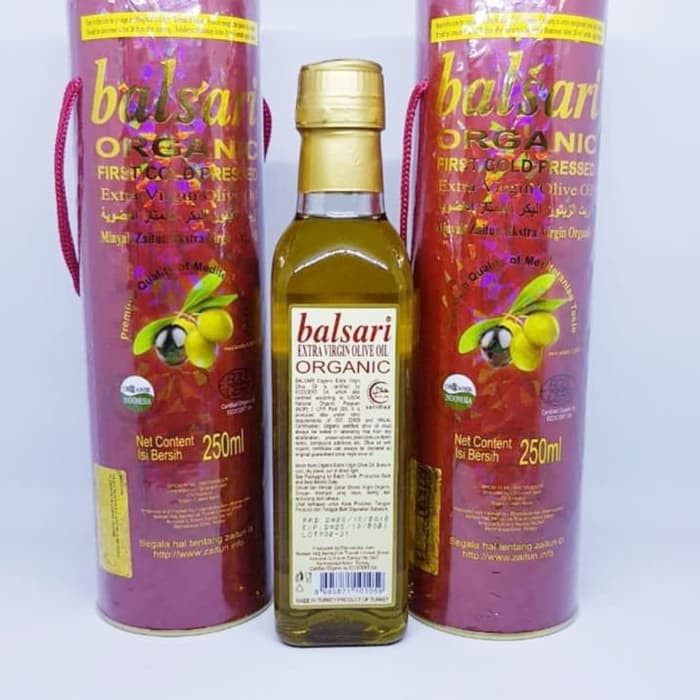 

Minyak Zaitun Balsari Organic Extra Virgin Olive Oil - 250ml