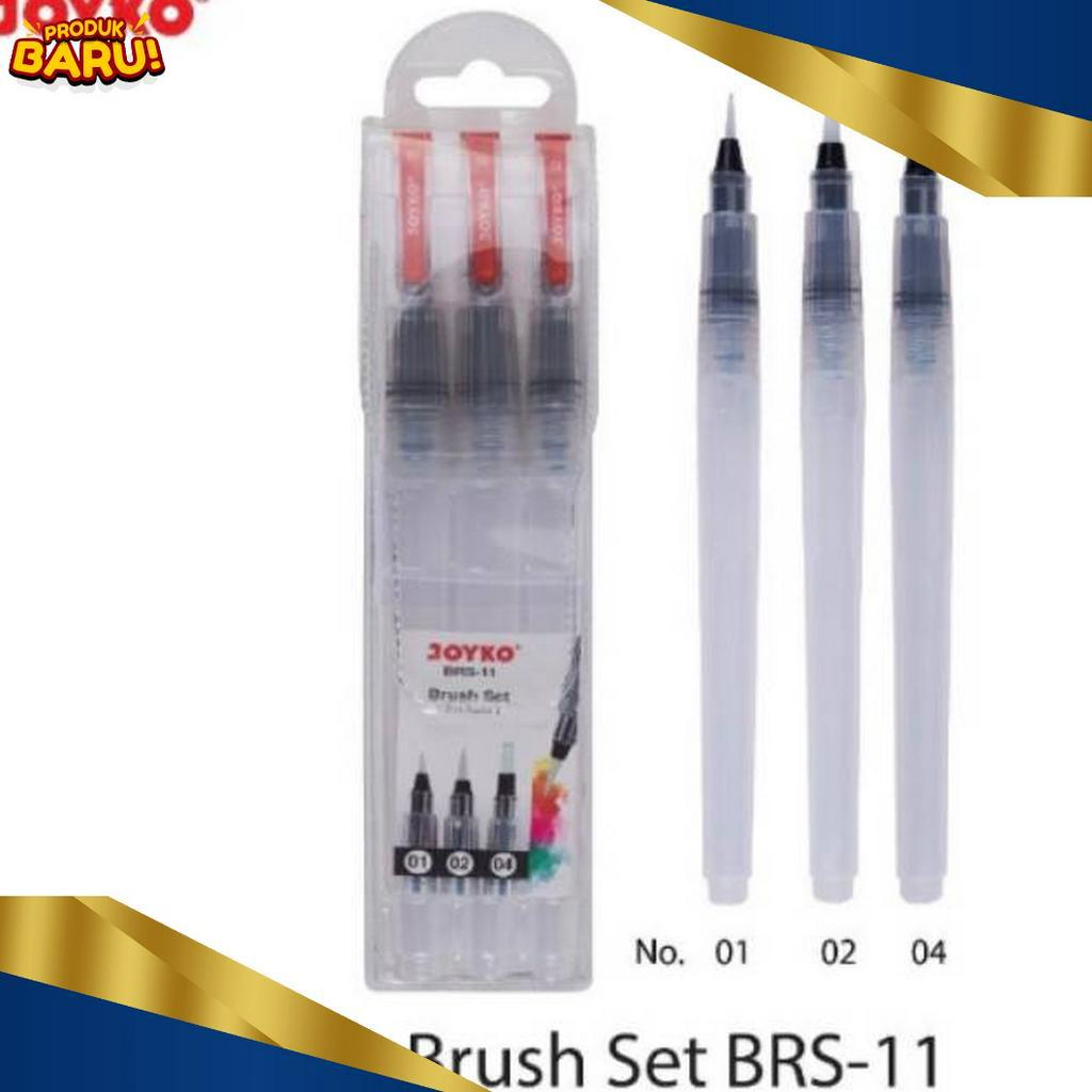 

PROMO Water Brush Set BRS11 Set Kuas Lukis Joyko