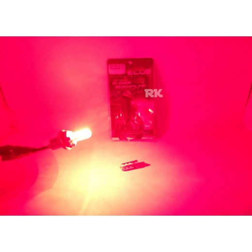 Promo LED SENJA T10 FLASH MERAH - LAMPU SENJA LED T10 KEDIP Diskon