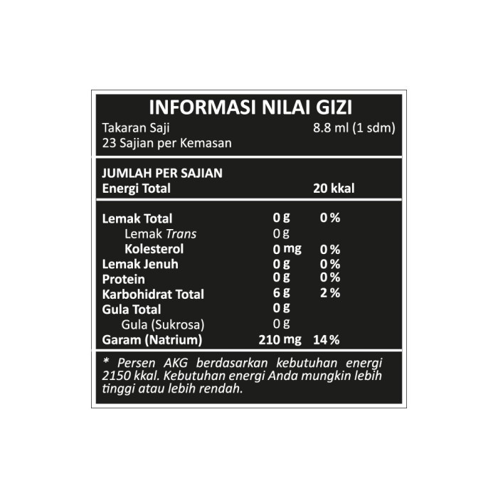 Tropicana Slim Saus Tiram 200ml