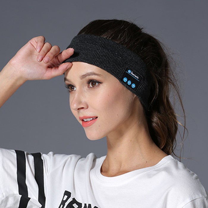 BANDANA BUILT IN BLUETOOTH WIRELESS STEREO MUSIC HEADSET