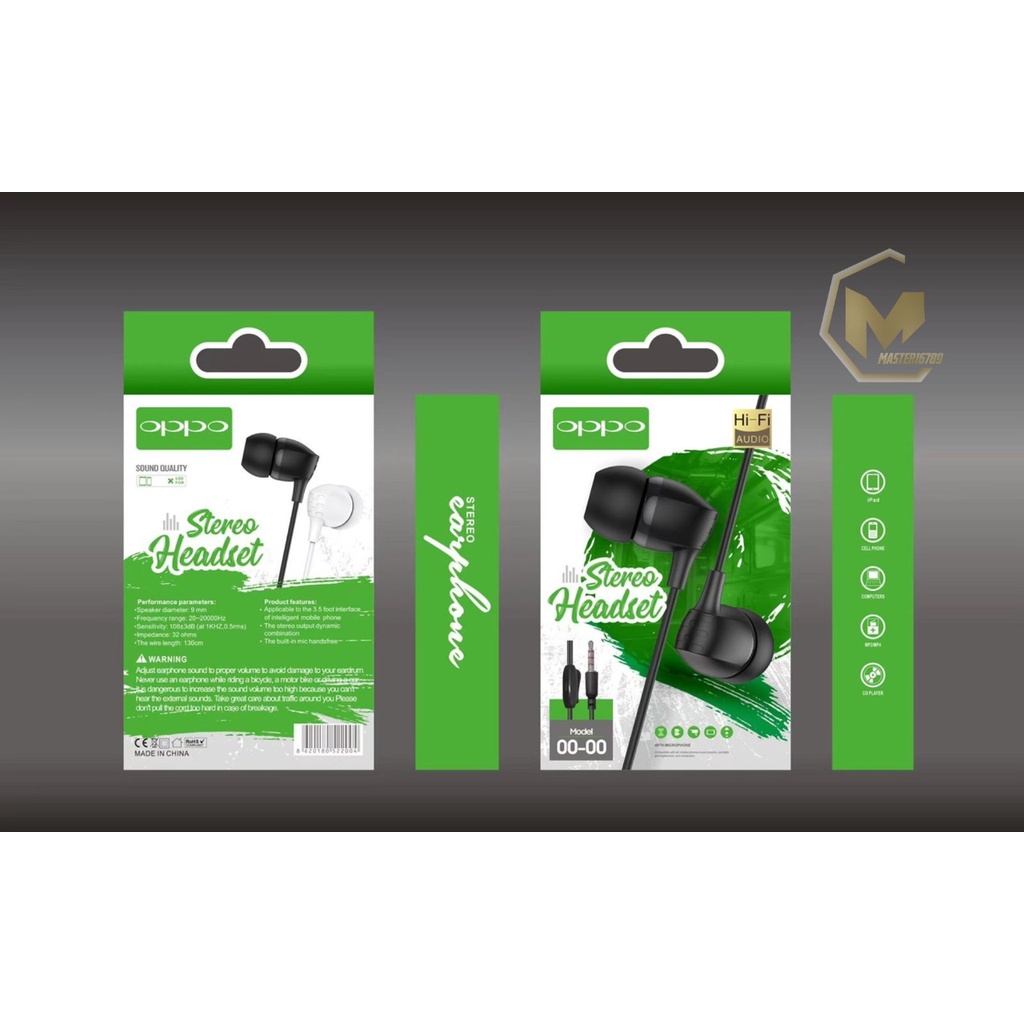 HEADSET HEADSFREE HF EARPHONE I99 SUPER EXTRA BASS OPPO XIOAMI VIVO SAMSUNG REALME MA3308