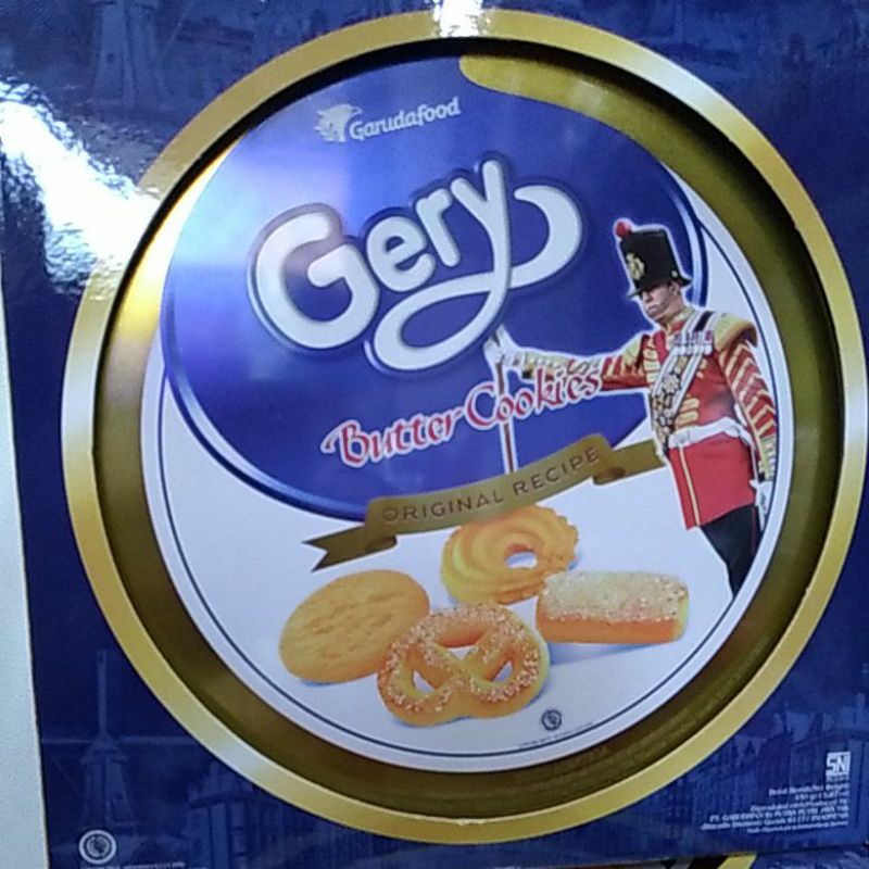 Holanda Gery Butter Cookies 450gr / Chocolatos Gold Edition 350gr