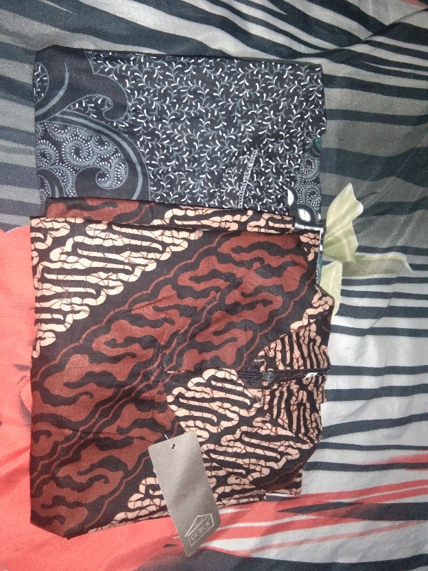 Tunik Batik Zipper Terbaru | Tunik Kekinian