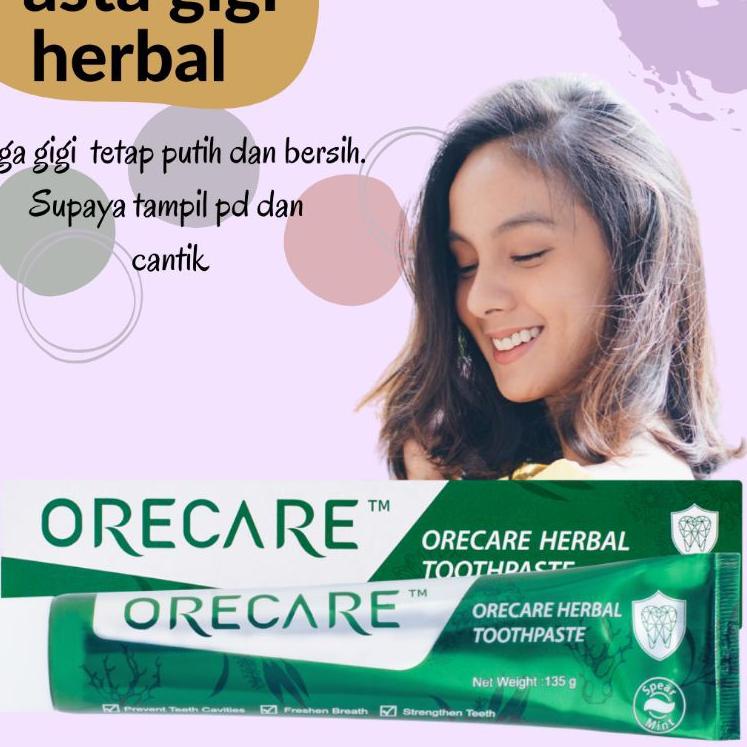 ✮ ORECARE SUPER WHITENING TEETH PEMUTIH PEMBERSIH KARANG GIGI ✿