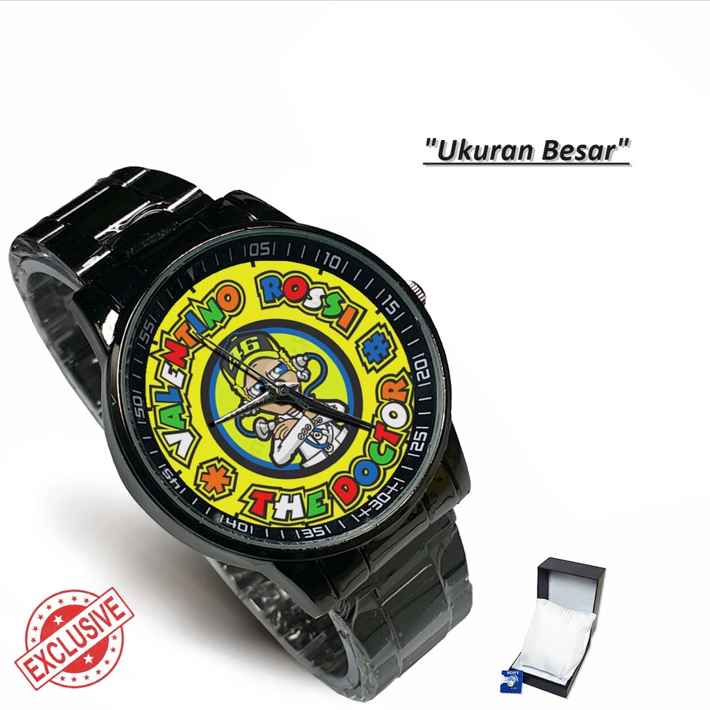 Jam Tangan Rantai Couple VALENTINO ROSSI 46 (Nice)