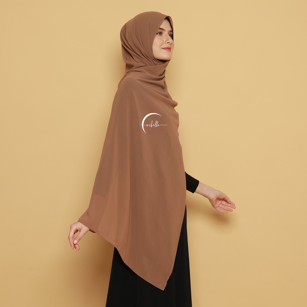 PASHMINA CERUTY 200x75 LONG BASIC JUMBO SYAR'I BABYDOLL