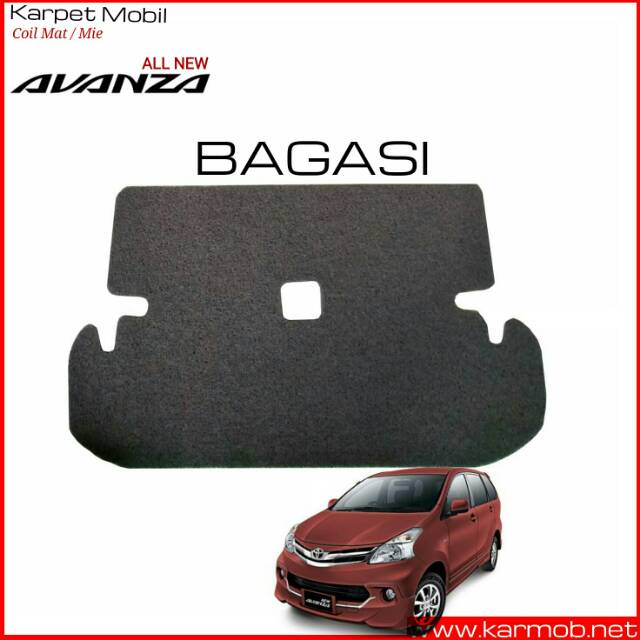 Karpet Mobil Toyota All New Avanza Xenia ( 2011-2014) - Bagian Bagasi / Karpet Bagasi Avanza-Xenia