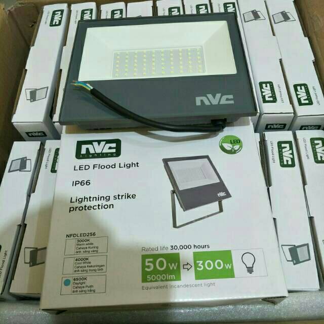 Promo NVC Lampu LED Sorot / Lampu Tembak Floodlight 50w