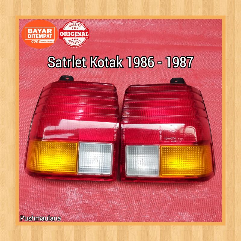 StopLamp Starlet Kotak 86 - 87 Original - Lampu Starlet Ori