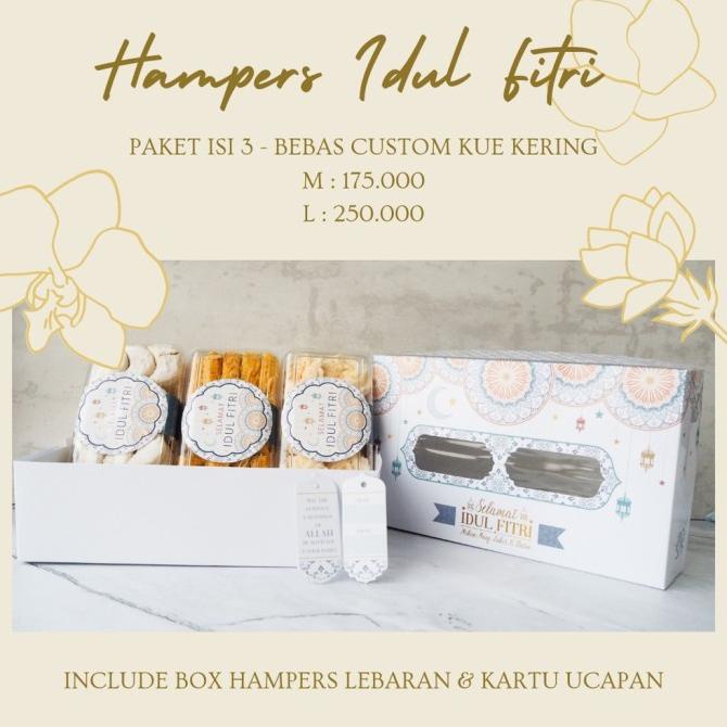 

DLL HAMPERS BINGKISAN HAMPERS NASTAR PARCEL CUSTOM 3 ISI KASTENGEL FIT XCD521XS