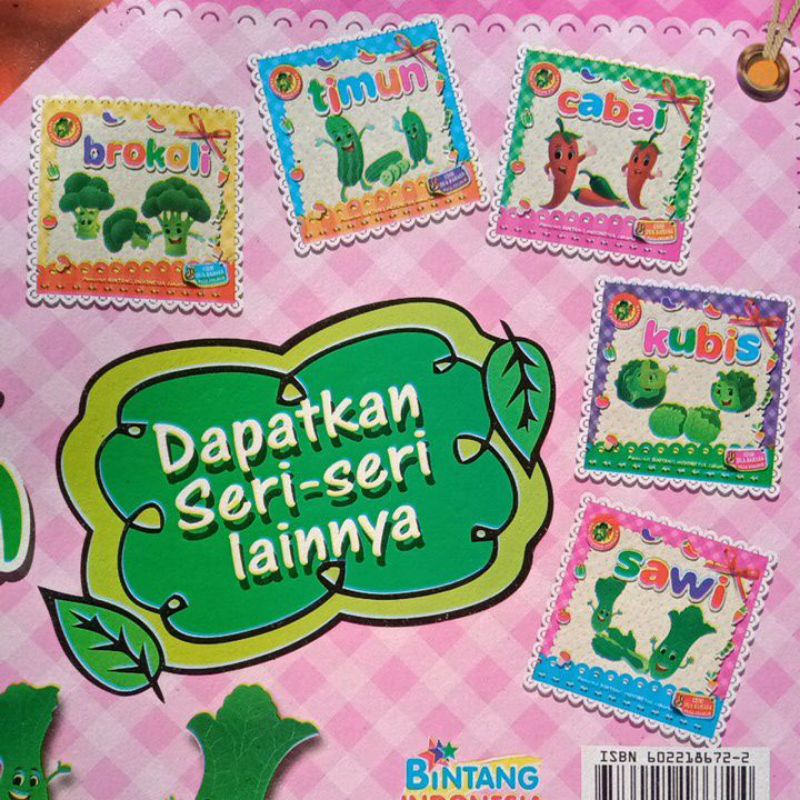 Buku Cerita SAWI Untuk Anak / Bilingual