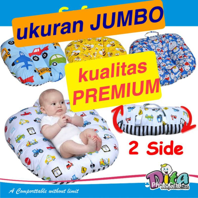 (2IN1 BISA DIPAKAI BOLAK BALIK ) SOFA BAYI DITA / baby launger  Sofa Bayi Premium sofa santai Bayi Bolak Balik Kasur Bayi , Sofa Bayi , Tempat tidur bayi praktis Baby Lounger SOFA BAYI BELT BANTAL BELT SOFA SANTAI BAYI SOFA BAYI SOFA UNTUK BABY