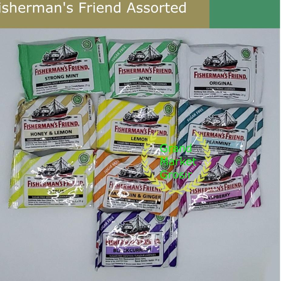 

[PRODUK F9VDQ] Fisherman's Fisherman Friend Permen Pedas NWF