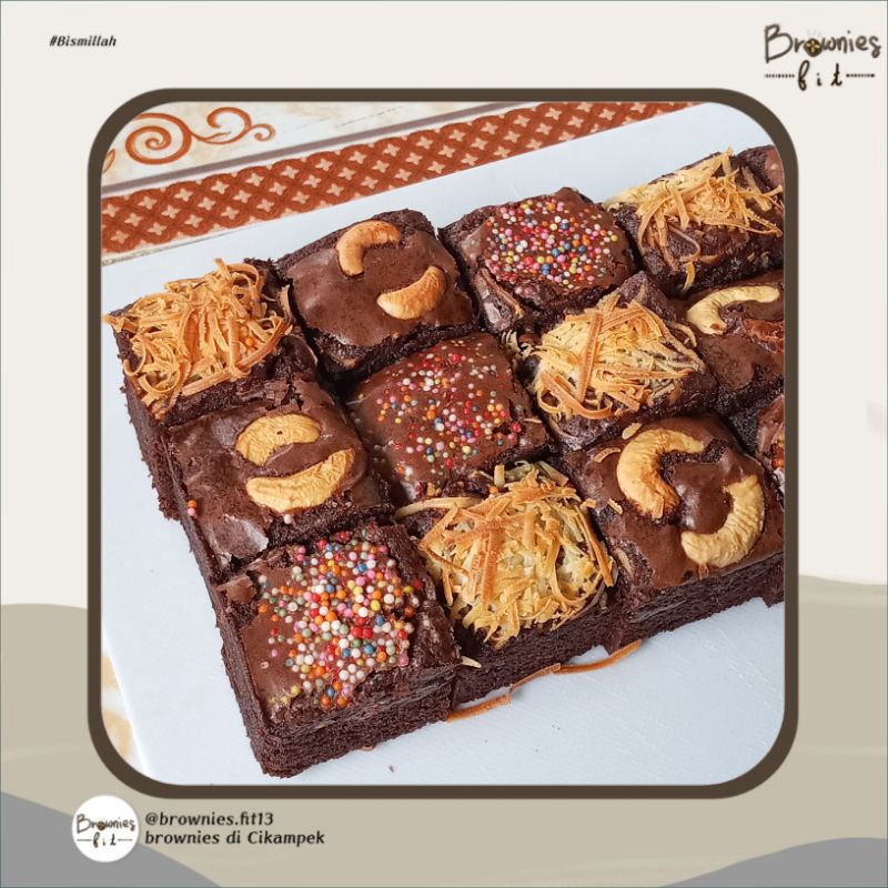 

Brownies Fudgy Sekat Cikampek Jawa barat