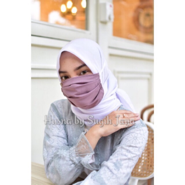 Masker kain HUSNA Best Seller