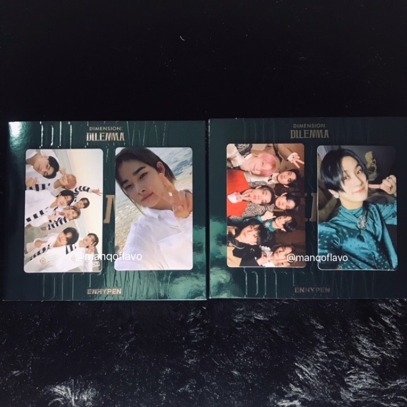 ENHYPEN DIMENSION DILEMMA ESSENTIAL FULLSET UNSEALED NIKI NI-KI JUNGWON tuspi tuspout ody odysseus s